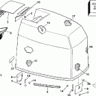 BJ250TXEUM Капот-Evinrude