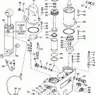 BJ250TXEUM Power trim / tilt hydraulic assy.