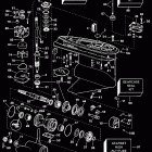 J150PLEUC Gearcase -- standard rotation -- il models