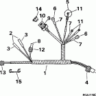 J15FKEUA Motor cable - te models