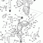 J60ELEUA Midsection - power trim & tilt