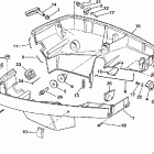 SJ125RWYJ Нижний кожух двигателя