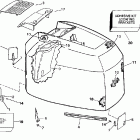SJ200WTPXS Капот-Evinrude