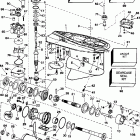 BJ130TLEDM Gearcase - 130cx counter rotation