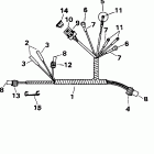 BJ15FREDR Motor cable - te models