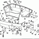 BJ250TXEDA Нижний кожух двигателя