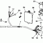 BJ25EEDM Motor cable assembly