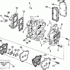 BJ4RDHLEDS Cylinder, crankcase, & intake manifold