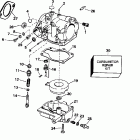 HJ25TELEDA Carburetor - 25 h.p.