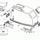 HJ55RSLW Капот-Evinrude