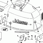 HJ90TXADA Капот - Johnson