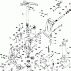 HJ90TXADA Stern bracket - manual tilt models