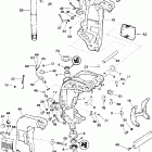 HJ90TXADA Stern bracket - power trim & tilt