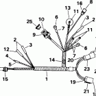 J10FRELEDR Motor cable - remote electric