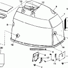 J112TSLEDR Капот-Evinrude