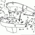 J225PXEDE Нижний кожух двигателя