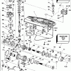 J225TXEDE Gearcase - counter-rotation