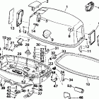J28ESLEDR Капот-Evinrude