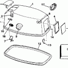 J30EEDE Капот-Evinrude