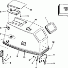 J40JREDC Капот-Evinrude