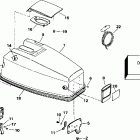 J40TLEDS Engine cover - johnson 40