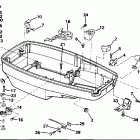 J55RSLW Нижний кожух двигателя