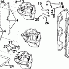 J65RSLM Впускной коллектор и глушитель