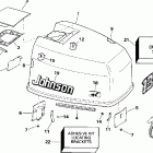 SJ130CXADA Капот - Johnson