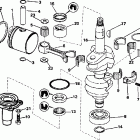 SJ15RLEDS Коленчатый вал & Поршень