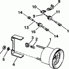 SJ200WTPXA Trim / tilt gauge kit