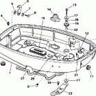 SJ25RLEDA Нижний кожух двигателя