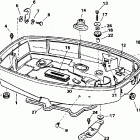 SJ25TEEDA Нижний кожух двигателя