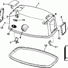 J25TELEOR Капот-Evinrude