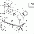 J40JREOS Капот-Evinrude