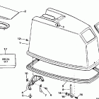 J65RSLC КАПОТ ДВИГАТЕЛЯ