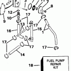 XJ88TSLEOC ТОПЛИВНЫЙ НАСОС