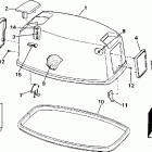 J30RLERM Капот-Evinrude