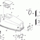 J48ESLERD Капот-Evinrude