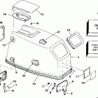 J50TLERE Engine cover - johnson rope start only