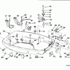 J70TLERC Нижний кожух двигателя
