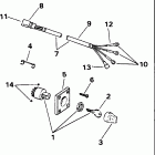 J70TTLERV Ignition switch & cable