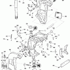 J90TLARC Stern bracket - power trim / tilt