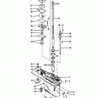 115 (4 CYL.) 0C100000 THRU 0D283221 Корпус редуктора, вертикальный вал