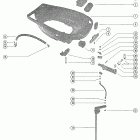 115 (6 CYL.) 4865178 THRU 5430526 Bottom cowl and shift linkage