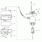 115 (6 CYL.) 5738891 THRU 6436122 Hydraulic pump assembly (plastic reservoir)
