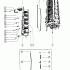 115 (6 CYL.) 7147988 THRU 7208847 Блок цилиндров
