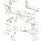 115 (6 CYL.) 7147988 THRU 7208847 Trim cylinders and hydraulic hoses