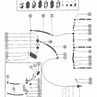 115 (6 CYL.) 7191308 THRU 7208847 Насос топливный