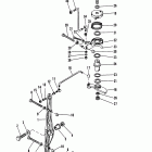 115 (6 CYL.) 7208848 AND UP Throttle lever and link rods