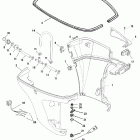 115 EFI (4-STROKE) 0T178500 THRU 0T800999 Нижняя часть колпака